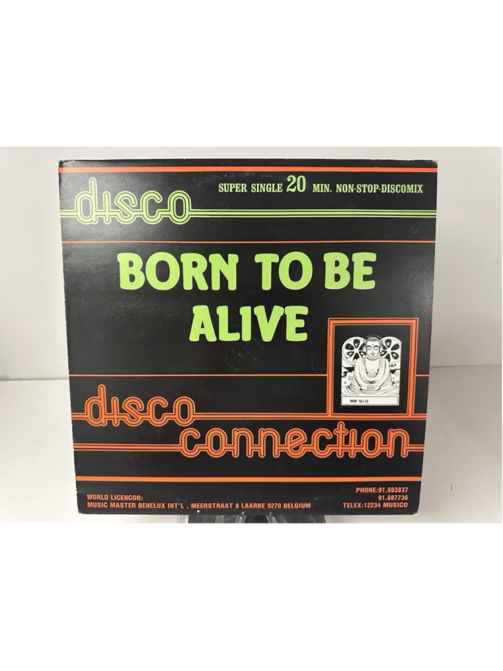 Patrick Hernandez Born To Be Alive 12" Vinyl Maxi-Single Disco Connection